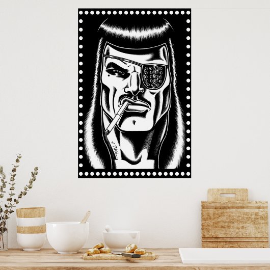 Jet Latex™/Studs/Large Poster (Küche)