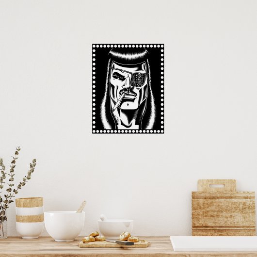 Jet Latex™/Studs Poster (Küche)