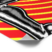 Jet Latex™/Vortex Poster (Ecke)