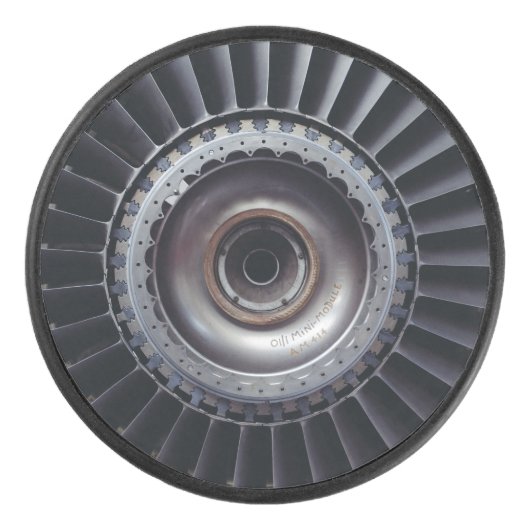 Jet Motor Eishockey Puck (Vorderseite)
