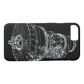 Jet-Motor iPhone 7 Fall Case-Mate iPhone Hülle (Rückseite (Horizontal))
