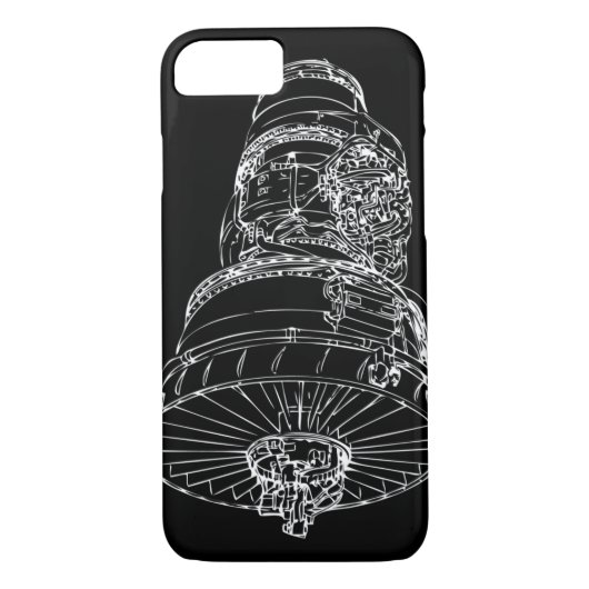 Jet-Motor iPhone 7 Fall Case-Mate iPhone Hülle (Rückseite)