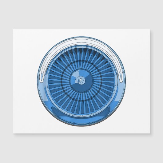Jet Motor Magnetkarte (Vorderseite)