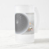 Jet Motor Mattiert Glass Tasse (VorderseiteRechts)