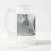 Jet Motor Mattiert Glass Tasse (Links)