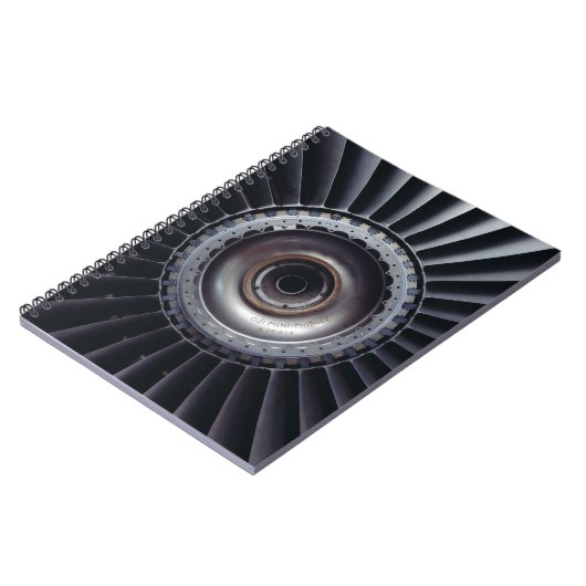 Jet Motor Notizblock (Linke Seite)