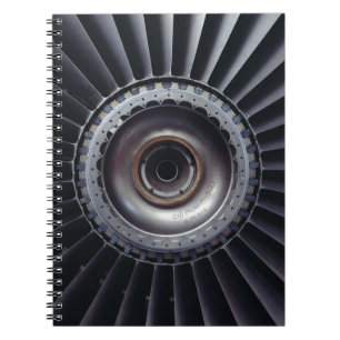 Jet Motor Notizblock