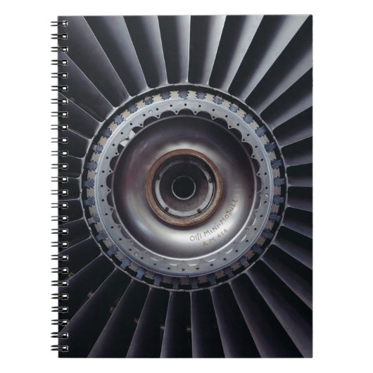 Jet Motor Notizblock (Vorderseite)