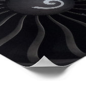 Jet Motor Poster (Ecke)