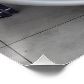 Jet Motor Poster 20"x20" (Ecke)