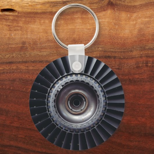 Jet Motor Schlüsselanhänger (Vorderseite)
