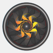 Jet Motor Sticker (Vorderseite)