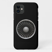 Jet Motor Turbine Fan Case-Mate iPhone Hülle (Rückseite)