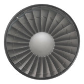Jet Motor Turbine Fan Eishockey Puck (Vorderseite)