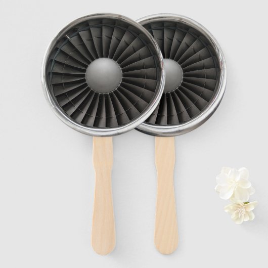 Jet Motor Turbine Fan Fächer (Vorne und Hinten)