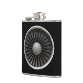 Jet Motor Turbine Fan Flachmann (Links)