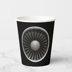 Jet-Motor Turbine-Lüfterpapier-Cups Pappbecher