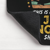 Jet Motors Funny Airplane Quote Graphic Mousepad (Ecke)
