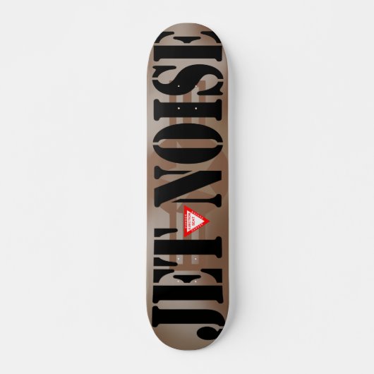 Jet Noise Desert Skateboard (Vorne)