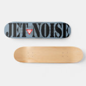 JET NOISE Gray Skateboard (Horizontal)