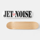 JET NOISE Wood Skateboard (Horizontal)