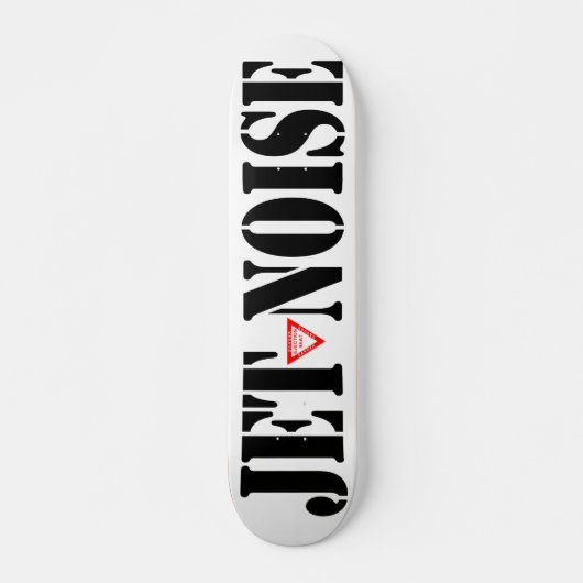 JET NOISE Wood Skateboard (Vorne)