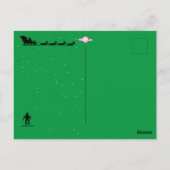 Jet Pack Christmas Postkarte (Rückseite)