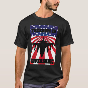 Jet Pilots Memorial Day American Military T-Shirt