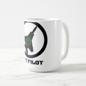 Jet-PilotTasse Kaffeetasse (VorderseiteRechts)