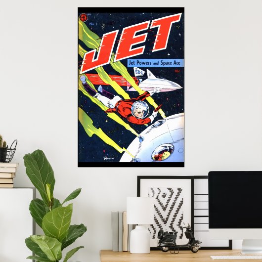 Jet Power #1 Poster (Heimbüro)