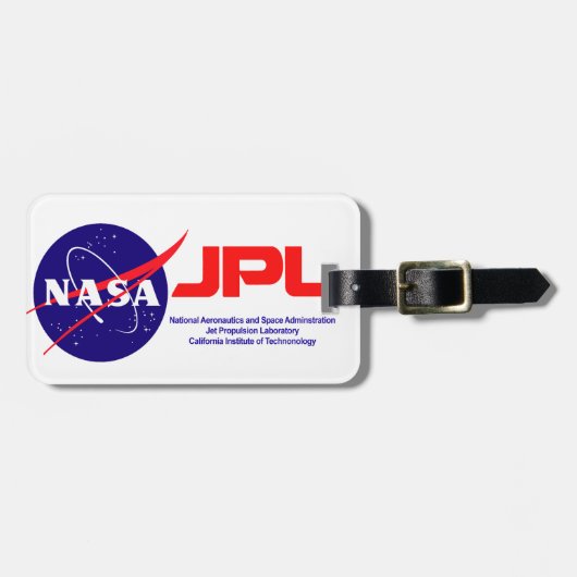 Jet Propulsion Laboratory Gepäckanhänger (Vorderseite horizontal)