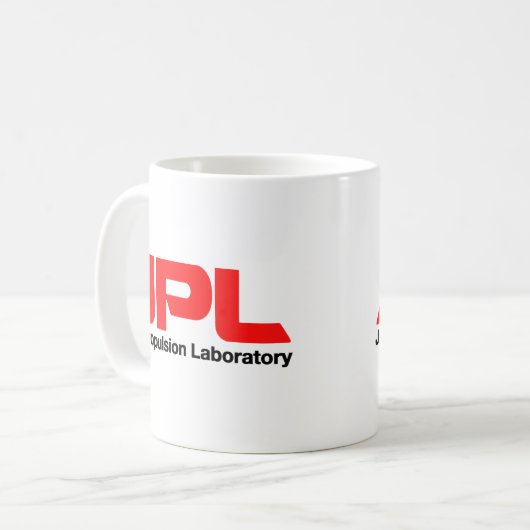Jet Propulsion Laboratory Kaffeetasse (Vorderseite Links)
