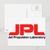 Jet Propulsion Laboratory Postkarte (Vorne/Hinten)