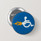 Jet-Rollstuhl Button (Vorne & Hinten)