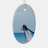 Jet-Satz, der weg startet Keramik Ornament (Rechts)