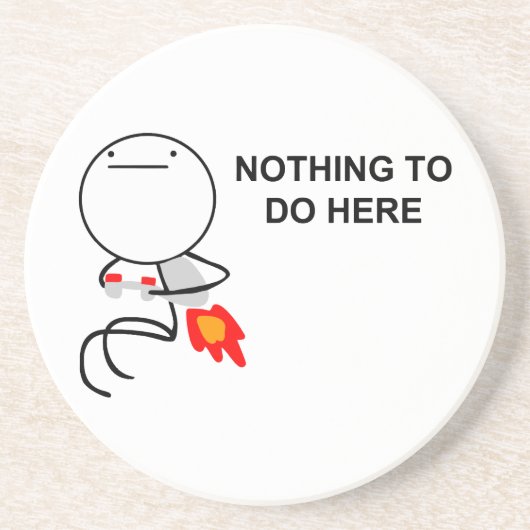 Jet-Satz-Typ Getränkeuntersetzer (Vorne)