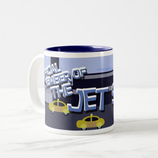 Jet Set Deluxe Tasse (Vorderseite Links)