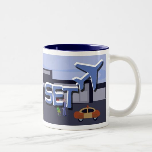 Jet Set Deluxe Tasse (Rechts)