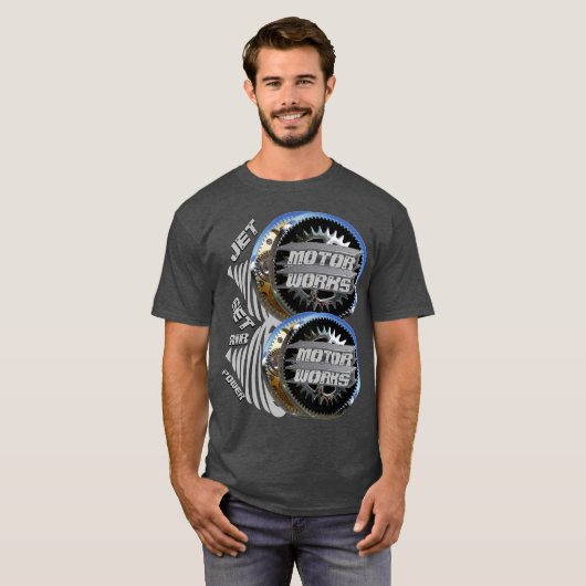 Jet Set Motor Works T-Shirt (Vorne ganz)