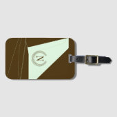 Jet-Setter Gepäckanhänger (Vorderseite (Horizontal))