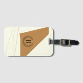 Jet-Setter Gepäckanhänger (Vorderseite (Horizontal))