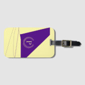 Jet-Setter Gepäckanhänger (Vorderseite (Horizontal))