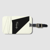 Jet-Setter Gepäckanhänger (Vorderseite (Horizontal))