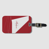 Jet-Setter Gepäckanhänger (Vorderseite (Horizontal))