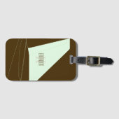 Jet-Setter Gepäckanhänger (Vorderseite (Horizontal))