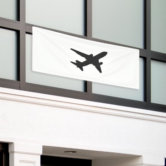 Jet-Silhouette Banner (Äußeres Gebäude)