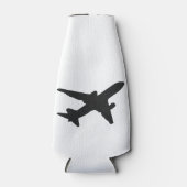 Jet Silhouette Flaschenkühler (Vorderseite)
