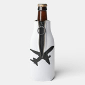 Jet Silhouette Flaschenkühler (Flasche Rückseite)