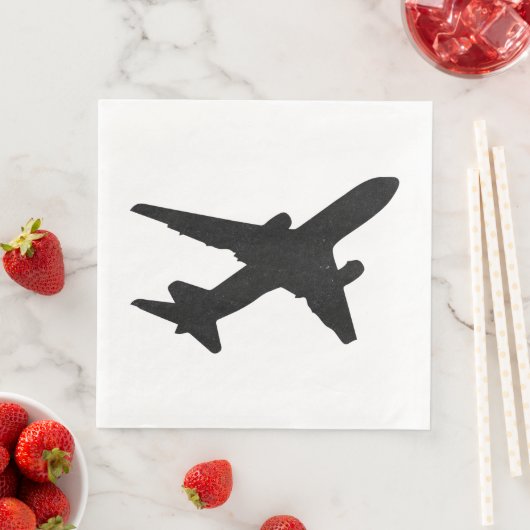 Jet Silhouette Serviette (Beispiel)