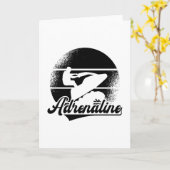 Jet Ski Adrenaline Wassersport Jetski Jet Skifahre Karte (Gelbe Blume)